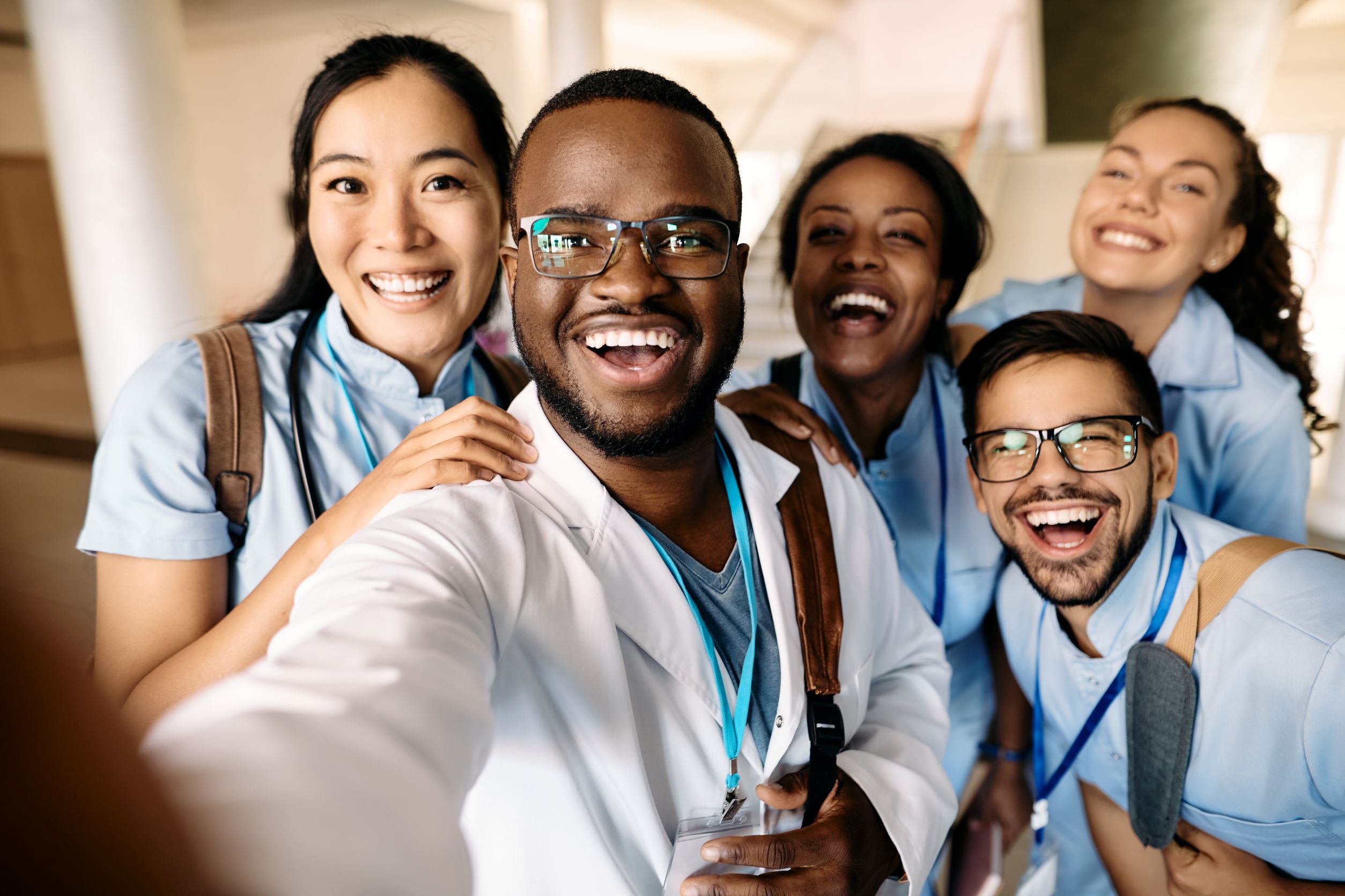 nurses excited to work at Foulkeways