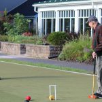 Residents playing wimbledon