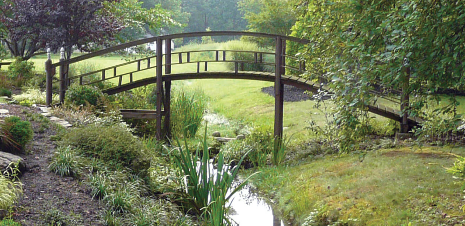 Charitable Giving photo - the footbridge at Foulkeways