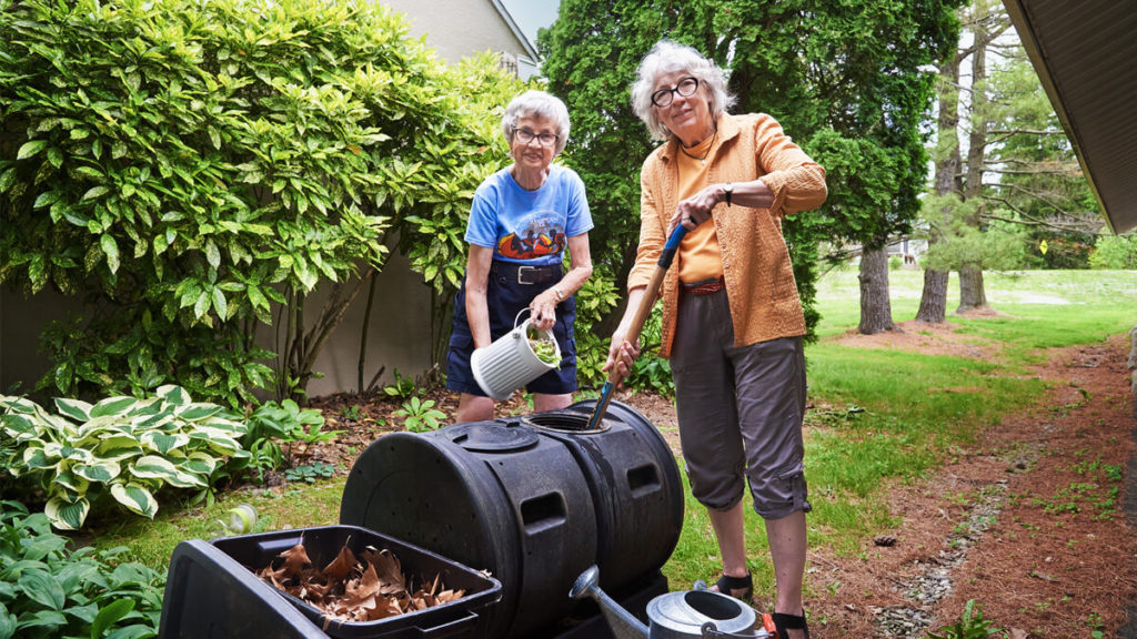 Composting at Foulkeways